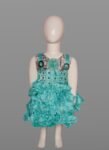 VishwaJanani Blue Frock