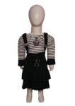 VishwaJanani Smoky Black Frock