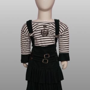 VishwaJanani Smoky Black Frock