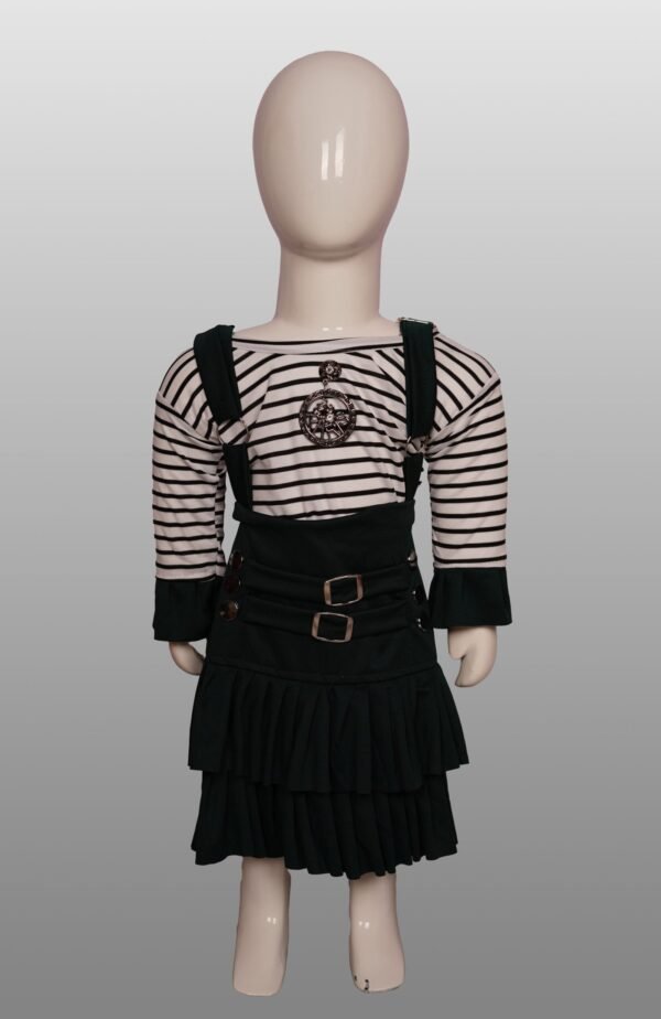 VishwaJanani Smoky Black Frock