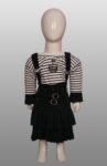 VishwaJanani Smoky Black Frock