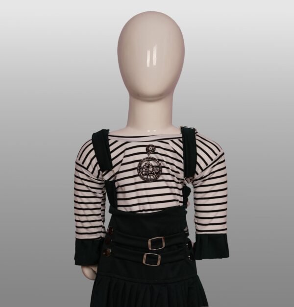 VishwaJanani Smoky Black Frock