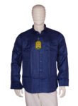 Vishwajanani Mens Blue Full Sleeve Shirt