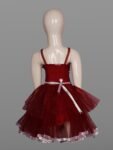 VishwaJanani Bulgarian Rose-Colored Frock