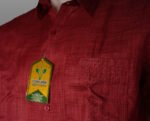 Vishwajanani Mens Red Full Sleeve Shirt