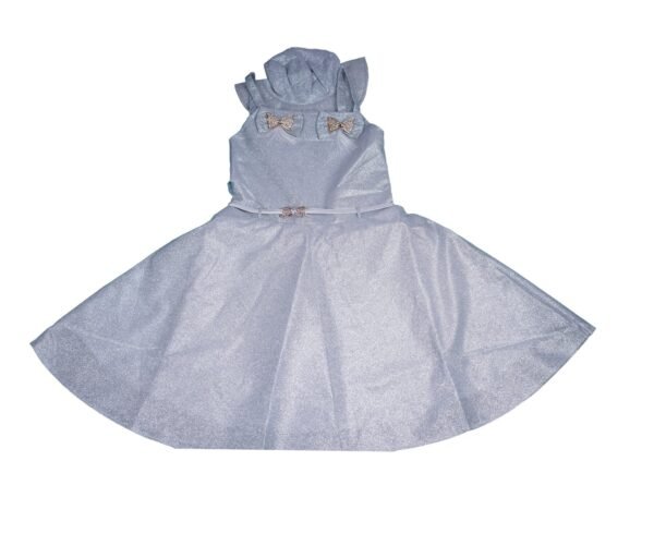 VishwaJanani Santa Grey Frock