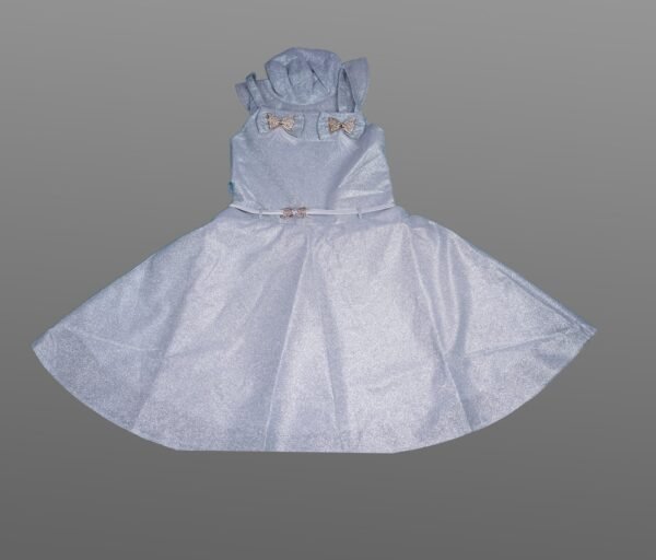 VishwaJanani Santa Grey Frock