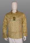 Vishwajanani Mens Yellow Full Sleeve Shirt